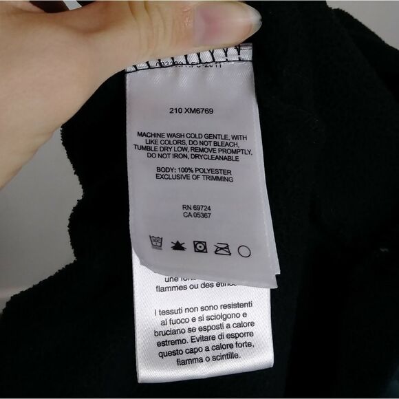 Columbia Black Fleece Half Zip Pullover Jacket - Picture 5 of 5